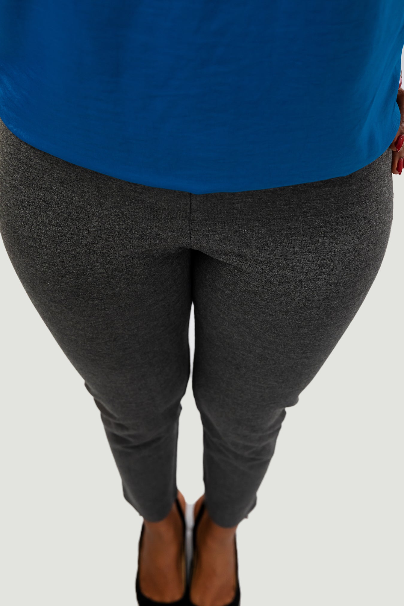 Stretchy Corporate Pants - Grey